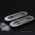 Stainless steel fire rate Sliding door lock set for timber door